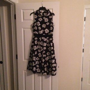 Eva Mendes Freya fit and flare floral dress